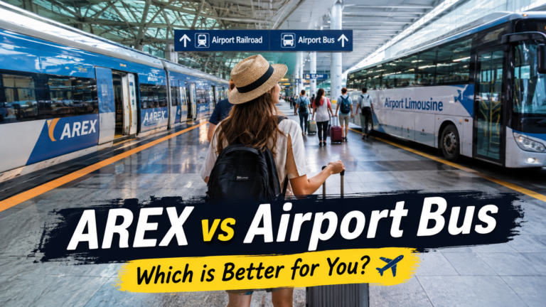 Incheon Airport to Seoul: AREX vs Airport Bus – Best Way to Get to Seoul in 2026