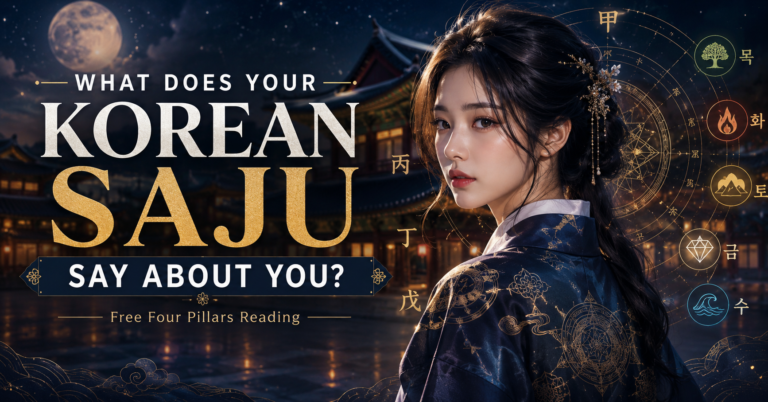 Free Korean Saju Reading — Four Pillars & Five Elements