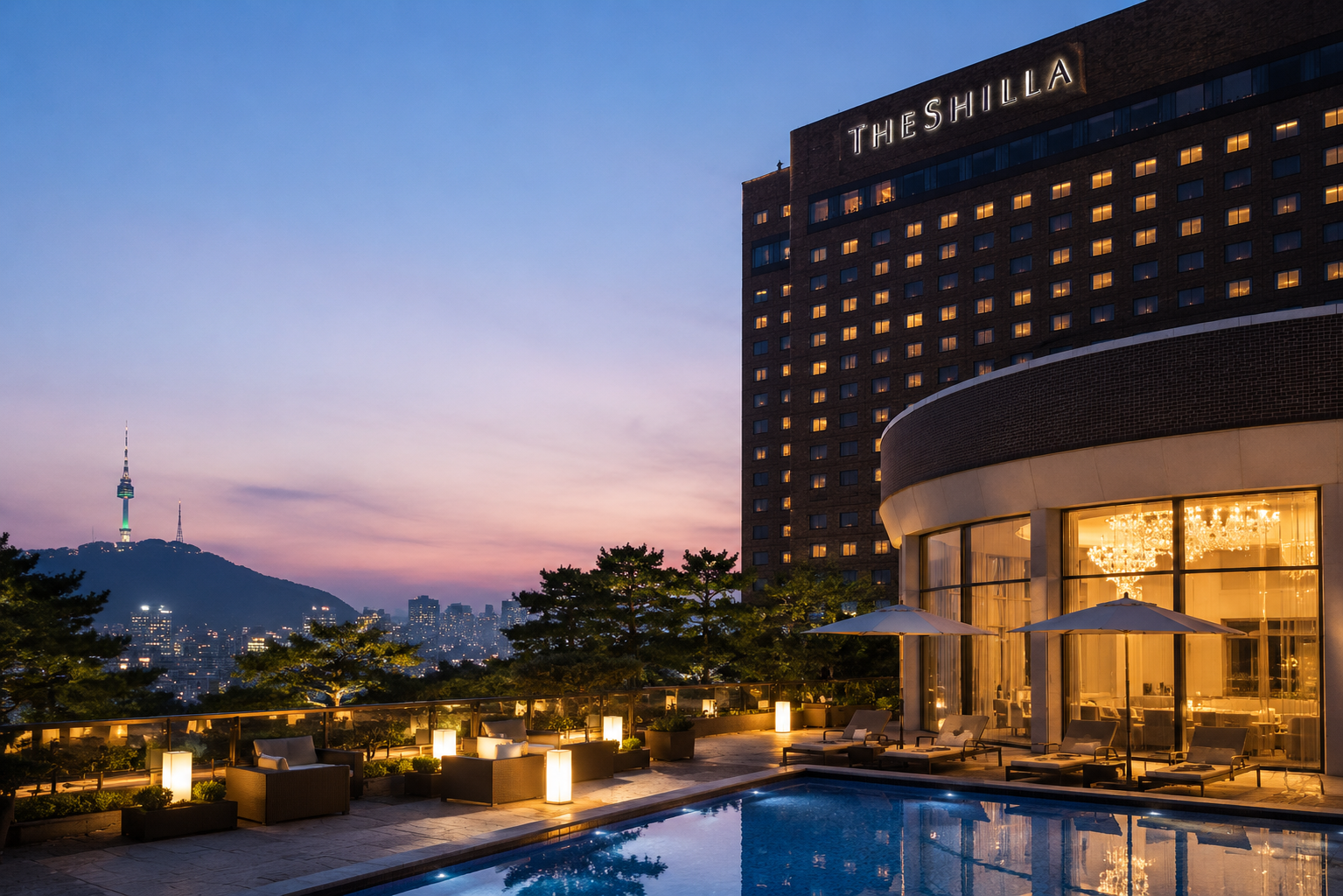 The Shilla Seoul luxury hotel in Seoul, South Korea